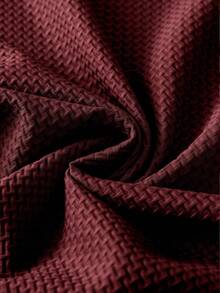 1pc Exquisite Embroidered Pattern Men's Business Casual POLO Shirt, Plus Size, Comfortable Fabric, Suitable For Spring/Summer Wear, Layering, Travel, Golf/Tennis, Casual Daily Wear, Ideal Gift For Men - Burgundy - View 6