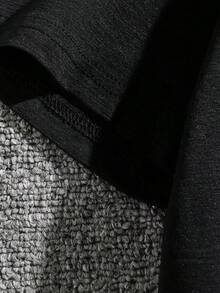 Graphic Cotton-Shirt  Men 1Pcs Casual Comfortable  Cotton Double - Sided Digital Printing - Shirt With Style Y2K,Oversize Plus Size Men's S To 5XL,Summer Tee - 黑色 - 查看 7