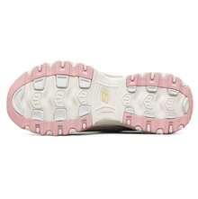 Skechers Giày thể thao nữ đế dày, cao cổ, kiểu dáng cổ điển retro, năng động, cá tính. - Hồng/Trắng/Vàng - Xem 7
