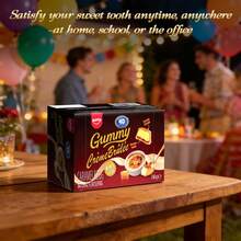 AMOS 4D Sweets Chews Candy 3D Fun-Dessert Shape 240G Delicious Natural Caramel-Brûlée Flavor Gummy Candy - Caramel-brûlée - View 6