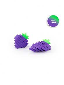 1个挤压拉伸水果玩具，3D可折叠创意玩具，缩小玩具，独特小礼物 - 彩色 - 查看 8