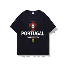 Camiseta gráfica con firma de trofeo vintage SGA MVP - Negro - Ver 1