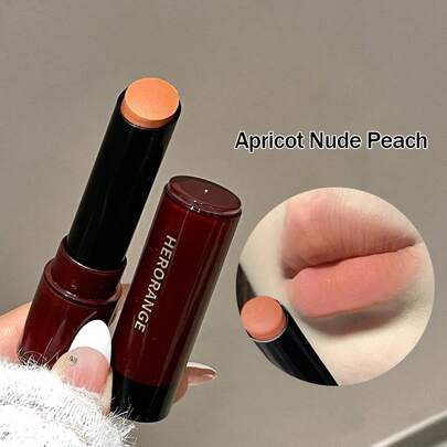 Soft Matte Lipstick, Velvety Matte Texture, High-End Brightening Effect, Long-Lasting, Waterproof, Sweat-Proof, All-Day Wear, Suitable For Daily Use