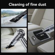 SUITU Multifunctional Cordless Mini Handheld Car Vacuum Cleaner, 11.1V 2000mAh USB Rechargeable, 3 Adjustable Suction Levels, Dual Suction & Blow Function With Multiple Attachments, Powerful Durable Vacuum For Car, Keyboard, Home & Pet Hair Cleaning - Multicolor - View 5