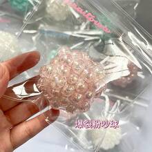 1/2/6颗随机颜色珠子减压球，可塑形真空压力球，感官减压玩具，可挤压感官玩具 - 彩色 - 查看 4