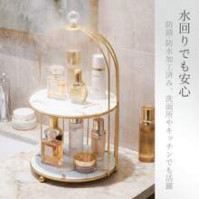 1個 白い鳥かご型クラフトオーガナイザーラック、ホリデー、ビーチ、バスルーム、ベッドルームコレクションに、大容量  鳥かご型 収納ラック、二層クッション パウダーコンパクト ネイルアート&化粧品オーガナイザー、バスルーム収納バッグ、ルームデコレーション、バッグ、メイクアップバッグ、バニティ、トラベル、メイクアップバッグ、トラベルエッセンシャル、オーガナイザー、収納、トラベルエッセンシャル、メイクアップオーガナイザー、メイクアップバッグ、トイレタリーバッグ、デスクオーガナイザー、化粧品バッグ、メイクアップポーチ、メイクアップオーガナイザー、バニティアクセサリー、メイクアップポーチ、メイクアップバッグ、ジュエリーボックス、ポーチ、メイクアップブラシホルダー、ブラシホルダー、香水オーガナイザー、ポーチバッグ、女性への贈り物、クリスマスギフト、女性への贈り物のアイデア - ゴールド - チェックする 6
