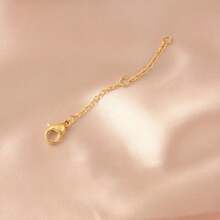 3-Piece Set Of Gold And Silver Stainless Steel Necklace Extenders, Bracelet And Anklet Extenders, Stainless Steel Extenders For Jewelry Making - 金三條紋 - 查看 3