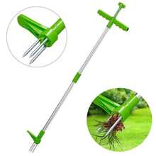 Garden Lawn  Puller Twist Claw Root Remover Tool - Green - View 11