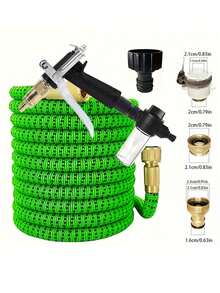 Telescopic Water Pipe, Garden Water Pipe, High-Pressure Water Gun, Car Wash Water Gun, Garden Car Wash Water Pipe, European And American Adapter, Universal Connector - A - View 16