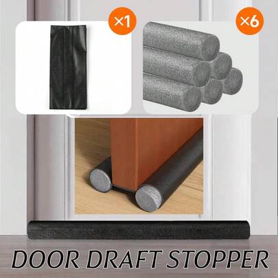 1条96厘米/37.79英寸门底密封条，隔音、隔热、防风、防尘，适用于室内