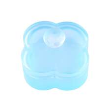 1 chiếc cốc pha lê đựng dụng cụ làm móng hình cỏ bốn lá có nắp đậy, thiết kế dày dặn, dùng để vệ sinh cọ vẽ móng. - Nhiều màu - Xem 13