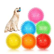 Dog Toys Ball, 3/4/6 Pack Squeaky Dog Toys, Durable Dog Toys For Aggressive Chewers, Spiky Dog Ball For Clean Teeth And Training, Fetch Toys For Dogs, Puppy Chew Toys For Teething - 多 - 查看 14