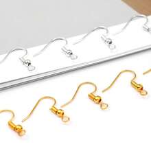 200pcs DIY Jewelry Making Components, Earring & Earrings Accessories, Earring Hooks, DIY Jewelry Making, Handmade Beading Materials, Craft Supplies - DIY - View 7