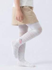 1 Pc Children's Mesh Tights Kids Tights – Sleek, Versatile, Breathable And Cool, Perfect For Girls' Daily Wear. - Multicolor - View 16