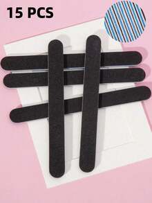 100/180 Grit Nail File, Professional Nail File And Sanding Block Set - Professional Gel Nail File, Black Nail Buffer Nail File Set - Multicolor - View 14