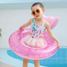 Inflatable Mermaid Children's Swimming Float, Suitable For Boys And Girls, With Dual Safety Air Bags And Safety Seat, Ideal Children's Water Summer Choice - Multicolor - View 13