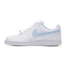 Nike Court Vision LO LE 女款轻便休闲运动鞋 IB6652-102 - 白/氫藍 - 查看 1