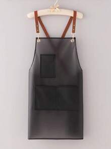 1 件可调节 TPU 围裙，带口袋 - 男女通用，防水，透明，易于清洁，理发店围裙，理发师洗发围裙，厨房围裙，家用纯色，厨师服务员理发师成人口袋围裙，理发店家居用品，适用于烹饪、烧烤和美发，厨房，浴室 - 彩色 - 查看 10