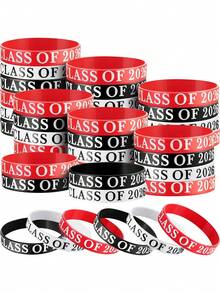 12 pièces Bracelets de graduation 2026, bracelets commémoratifs de graduation, félicitations aux diplômés 2026, bracelets en silicone de célébration pour la saison de graduation 2026, bracelets thème enseignant, bracelets de graduation en silicone, bracelets de célébration de graduation, fête, cadeaux de fête de graduation - Voir 11
