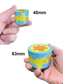 BROS 1件装装饰金属研磨器 - 多功能手动研磨工具 - 时尚家居装饰 - 节日送礼佳品 - 彩色 - 查看 5