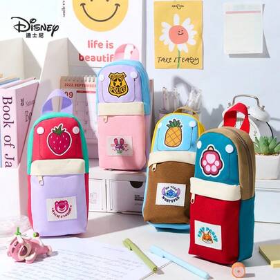 Hộp đựng bút màu kẹo ngọt dễ thương, phong cách hoạt hình Crazy Animal City, Judith, Nick, Stitch, Dopamine, nhiều lớp, dung tích lớn, hộp đựng bút cho học sinh, túi đựng văn phòng phẩm, ví đựng tiền xu họa tiết vui nhộn, nhiều lựa chọn cho việc học tập, văn phòng phẩm, khoa học, thiết kế dây trang trí nhiều lớp, thêm chi tiết, giữ lại cho chính bạn, làm quà tặng là vật dụng cần thiết cho việc học tập hàng ngày và khi trở lại trường.