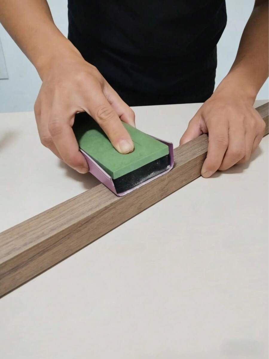 1 cái khối chà nhám ô tô, bảng chà nhám, dụng cụ đánh bóng, miếng chà nhám bột trét, giá đỡ giấy nhám. - A - Xem 1