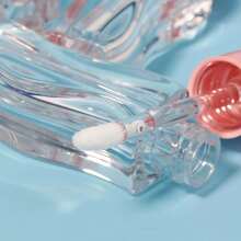 2.5ML Pink Lip Gloss Tube, Unique Wave-Shaped Lip Gloss Container, Small Capacity Lip Gloss - View 2