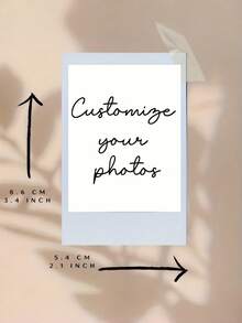 Stampa fotografica mini personalizzabile, adatta per Ognissanti/Natale e vari anniversari e festività, adatta per immagini digitali/mobili, design elegante e semplice per la decorazione di soggiorno, camera da letto e ufficio - Regalo fotografico personalizzato, materiale durevole, stampa fotografica mini, cartolina commemorativa, adatta per compleanno, anniversario | Opera d'arte da appendere alla parete pronta per la storia d'amore. Regalo per donna, regalo per uomo, foto di coppia, regalo di Natale - Multicolore - Visualizzare 5