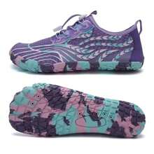 Shoes For Men Barefoot Quick-Dry Aqua Sock Outdoor Athletic Sport Shoes For Kayaking, Boating, Hiking, Surfing, Walking - 紫色 - 查看 1