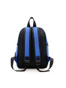 Korean Style Cartoon Football Children Backpack, Cute Boys' Lightweight Daypack, Large Capacity Kindergarten/School Bag - Blue - View 5