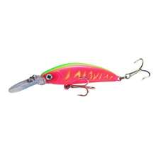 1pc Long Tongue Sinking Minnow - Durable ABS Material, 2.76 Inch/5.7g, 3D Eyes, With Treble Hooks, Compact And Agile, Increases Catch Rate - Suitable For Various Fish Species - Multicolor - View 22