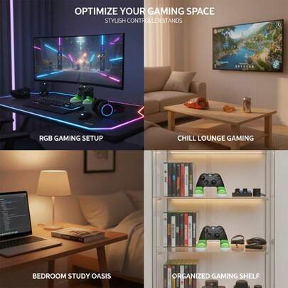 Support/Support en forme de chaussure/Coloré/Manettes PS 4/PS 5/Cadeau parfait pour les joueurs/Anniversaires/Noël/Saint-Valentin/Décoration de bureau/Support de manette de jeu/Accessoire de jeu