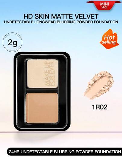 Make Up For Ever 高清哑光丝绒粉底液 1R02 2克