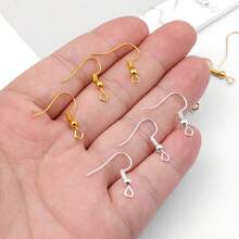200pcs DIY Jewelry Making Components, Earring & Earrings Accessories, Earring Hooks, DIY Jewelry Making, Handmade Beading Materials, Craft Supplies - DIY - View 5