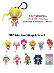 Monogram 1 Stück offiziell lizenzierte PVC Blindbox/Tasche 3D Figur Schlüsselanhänger Anhänger Anime Charakter Sammlerstück Accessoire, Geschenk für Anime-Fans, produziert von Toei Animation - Verschiedenfarbig - Übersicht 6