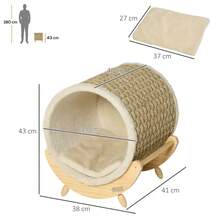 Pet Bed & Crate Mat - Khaki - View 7