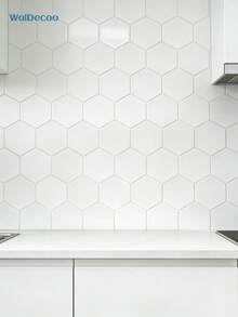 4pcs/10pcs/20pcs Large Hexagonal Self-Adhesive Kitchen Wall Tiles - Waterproof, Stain-Resistant, Easy To Peel And Replace - Large Hexagonal Series - View 9