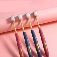 Sakura High-Quality Soft Bristle Adult Couples Family Travel Toothbrush - Multicolor - View 7