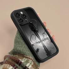 Ken Kaneki ojos rojos estética oscura.funda de teléfono Fundas compatibles con ,Apple,VIVO,OPPO,,, y Honor.Fabricadas en silicona TPU,ofrecen protección contra golpes y caídas. - Negro - Ver 6