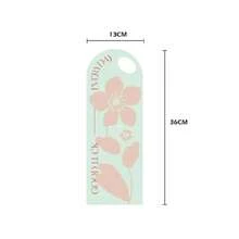 5个便携式鲜花包装袋，创意造型纸花包装袋，带提手，情人节礼物 - 多色 - 查看 19