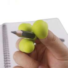 2/4/6pcs Silicone Pencil Grips, Suitable For Beginners Writing Practice, Durable Pencil Holder Tool - Multicolor - View 5