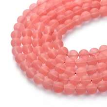 1 Strand 8mm Natural Stone Tiger Eye Blue Spot Jasper Matte Round Beads Loose Beads For Jewelry Making, DIY Crafts & Healing Crystals - Multicolor - View 8