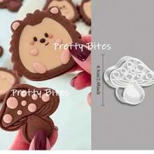 Forest Animal Lion Mushroom Cookie Cutter Plastic DIY Fondant Cake Biscuits Mold Dessert Decoration Mould Pastry Bakeware Tools - White - View 10
