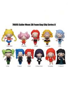TOEI ANIMATION 1PC Officially Licensed PVC Blind Box 3D Figurine Bag Clip Charms Blind Bag Anime Figure Keychain Cute Cartoon Anime Collector Kering Backpack Decor Mystery Set Birthday New Year Gift - Multicolor - View 9