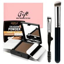 Goiple 12g Hairline Concealer Powder Gift Set With Brush And Foldable Eyebrow Brush, Waterproof Coverage For Gray Hair, Root Touch Up Hair Color, Instantly Covers Hairline And Facial Hair, Suitable For Thin Hair, Includes Mirror And Puff, Multi-Functional Makeup Tool, Suitable For Women's Birthday, Mother's Day Gift, Birthday Gift (0.42oz) - White - View 13
