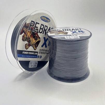 Línea de pesca trenzada SuperPower - Líneas trenzadas resistentes a la abrasión - Superlínea increíble - Sin estiramiento - Diámetro talla grande pequeño - ¡Imprescindible!