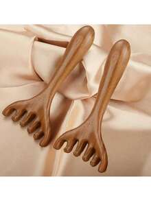 1pc Head Massager Plastic Scalp Massage Gua Sha Head Relax Relief Stress Improve Sleep Scalp Scraping Massager Body Massage Tool - View 4