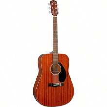 Fender CD-60S All-Mahogany Acoustic Guitar Natural - như hình - Xem 3