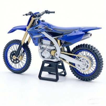1 pieza Modelo de motocicleta todoterreno a escala 1:36, Figura de motocicleta todoterreno, Decoración de motocicleta, Regalo para hombres, Regalo de cumpleaños, Regalo de Año Nuevo