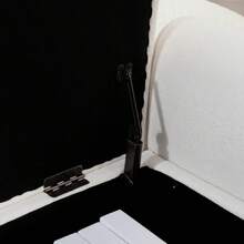 Banco de almacenamiento moderno tapizado de 65.75" de ancho con doble tapa, taburete de tela afelpada con reposabrazos enrollados, banco tipo diván con patas de madera de caucho para sala de estar, entrada, dormitorio, dormitorio universitario, color beige RR - Beige + Polar - Ver 7